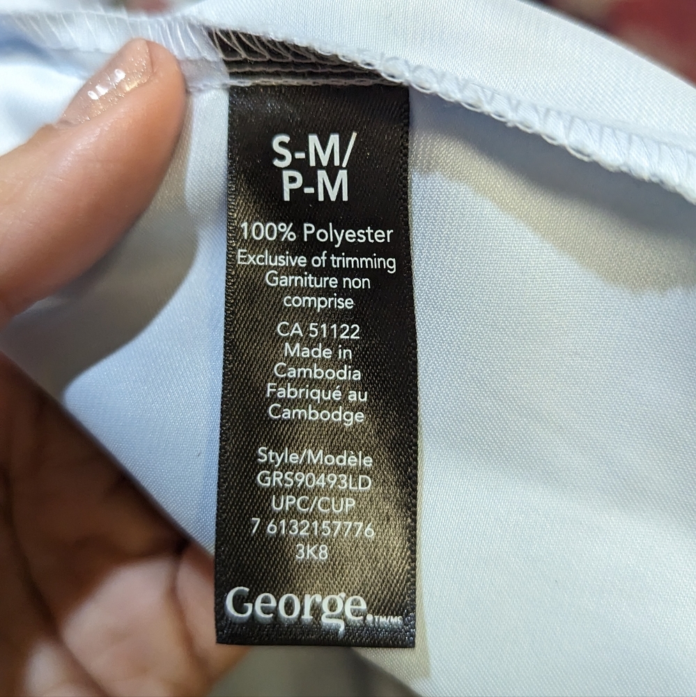 George Blue Floral Robe - Picture 5 of 10